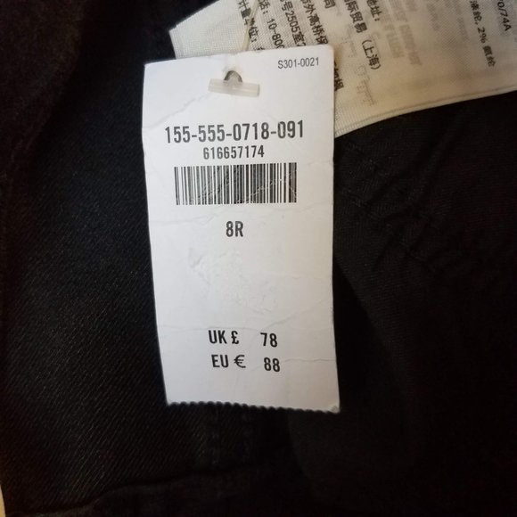 Abercrombie & Fitch Womens 8R Black The A&F Super Skinny Jeans NWT - Picture 10 of 10